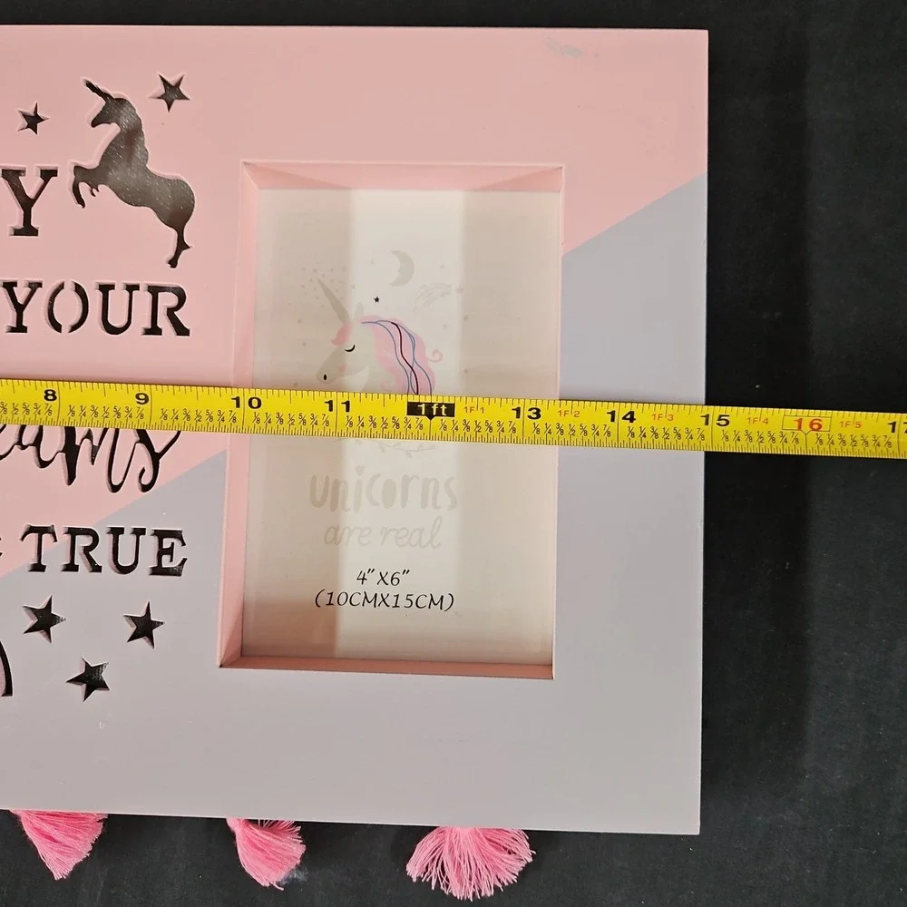 Unicorn Hanging Picture Frame 